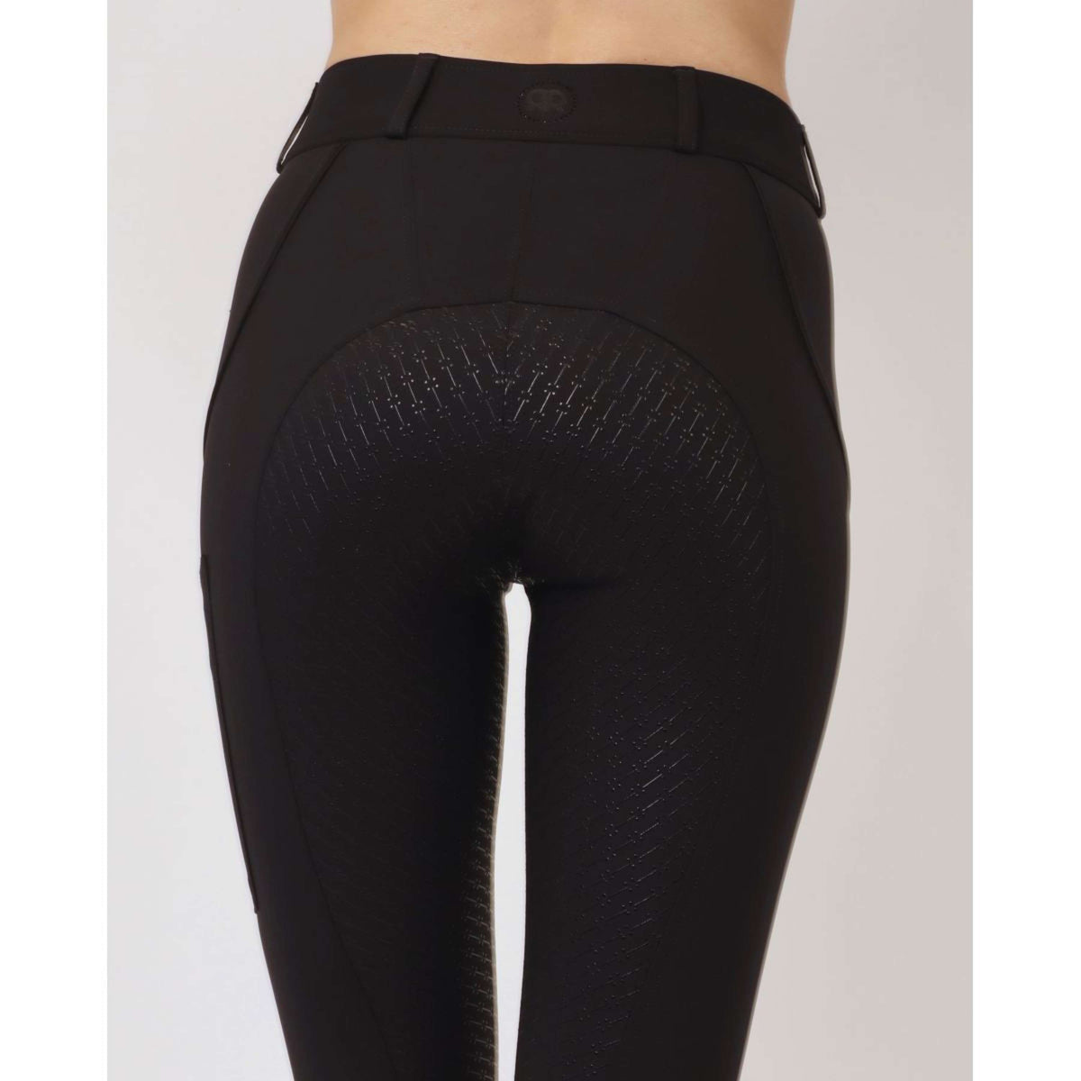 Rebel Pantalon d'Équitation Piping Noir