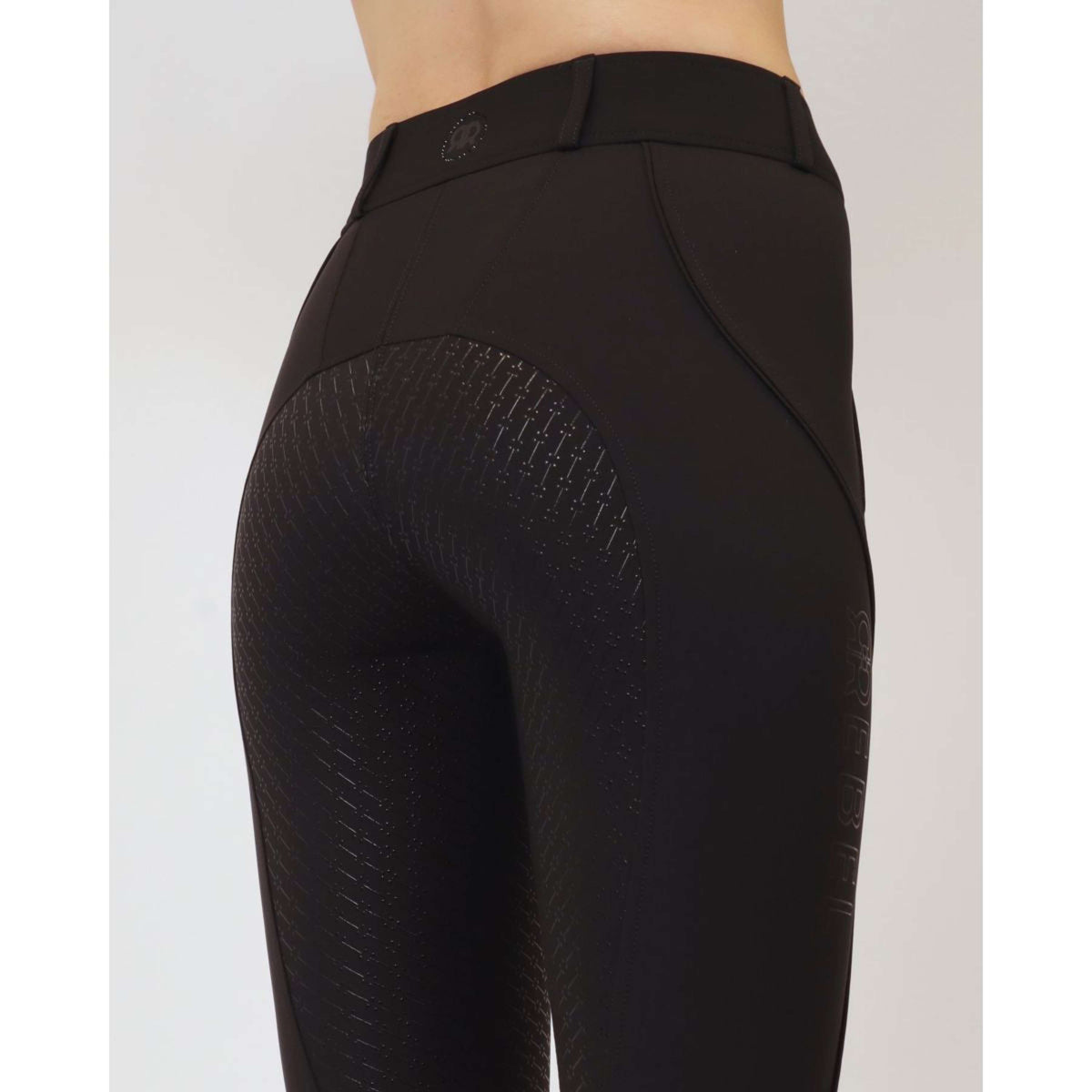 Rebel Pantalon d'Équitation Piping Noir