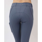 Rebel Pantalon d'Équitation Piping Dove Blue