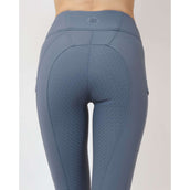 Rebel Legging d'Équitation Contrant Piping Dove Blue