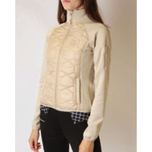 Rebel Veste Cube Quilted Hybrid Beige