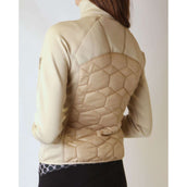 Rebel Veste Cube Quilted Hybrid Beige