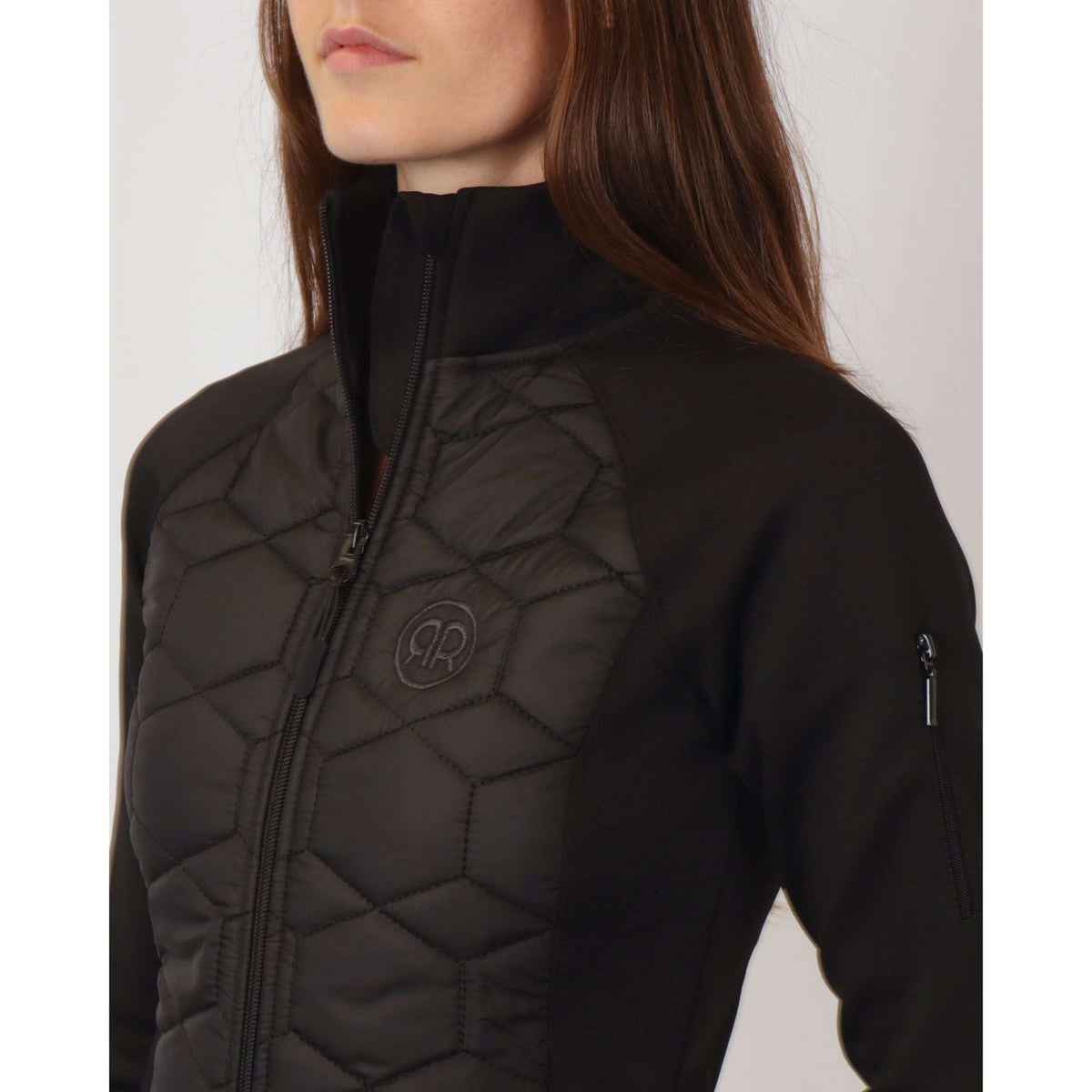 Rebel Veste Cube Quilted Hybrid Noir