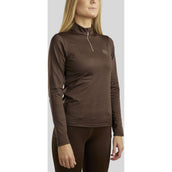 Rebel Chemise Baselayer Rosegold Crystals Marron