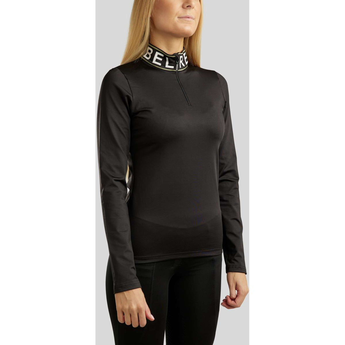 Rebel Chemise Baselayer Logo Collar Noir