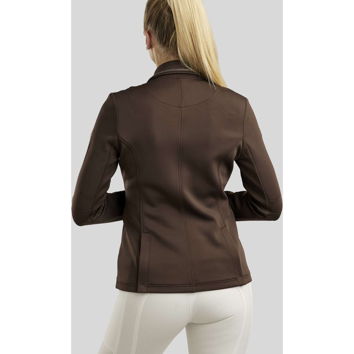 Rebel Petite Veste de Concours Rosegold Crystals Marron