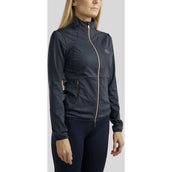 Rebel Blouson Softshell Rosegold Crystals Marin