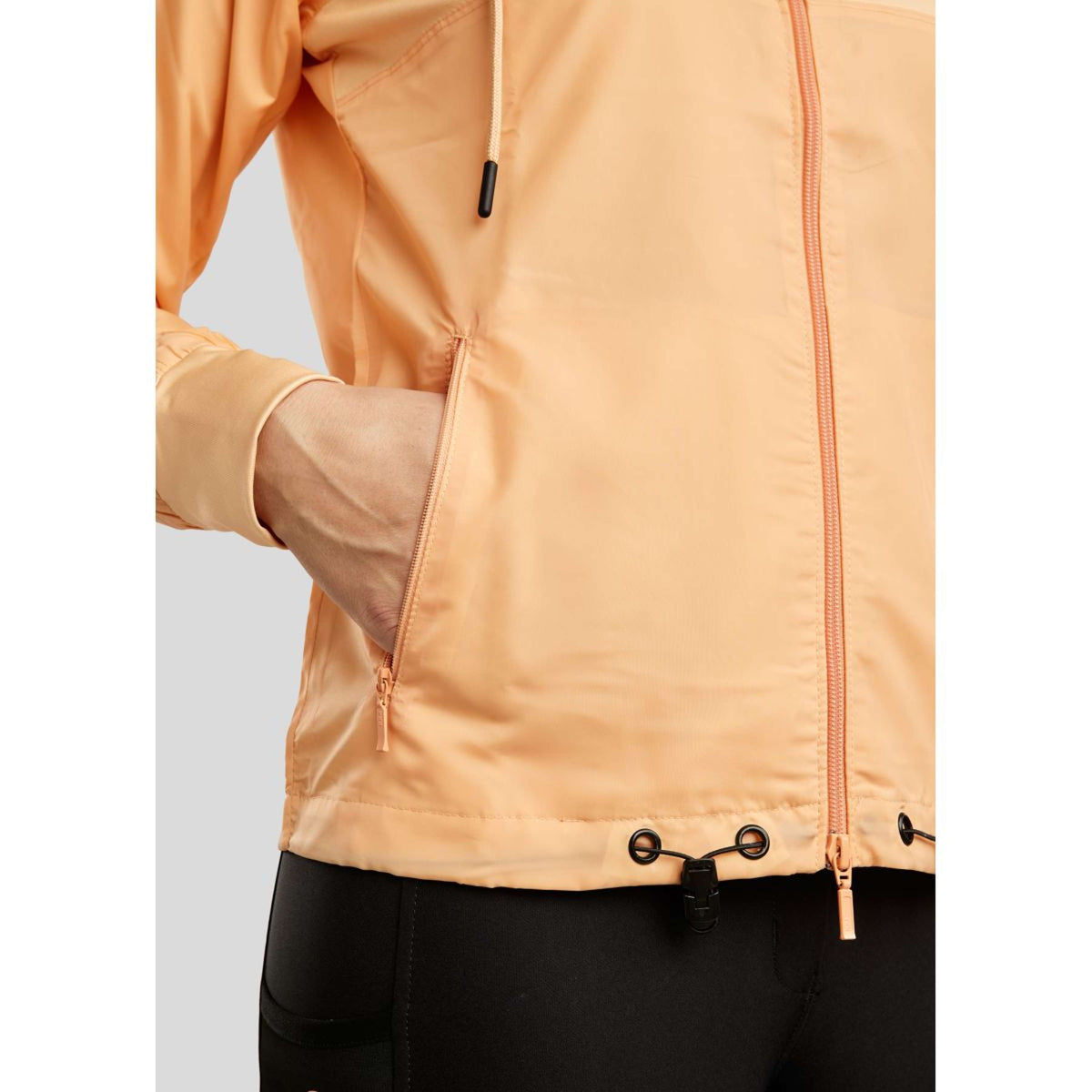 Rebel Blouson Foilprinted Logo Peachy Rebel