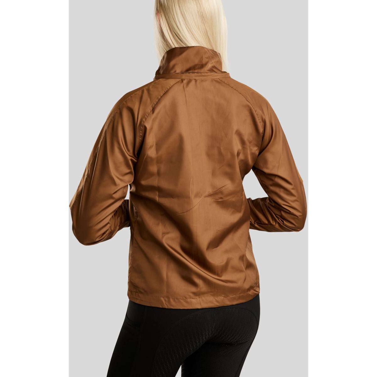 Rebel Blouson Foilprinted Logo Toffee