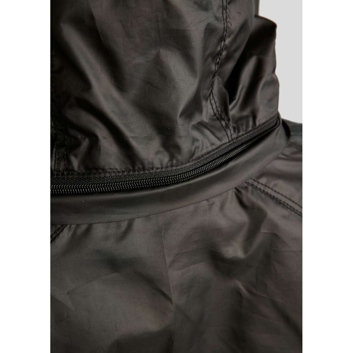 Rebel Blouson Foilprinted Logo Noir