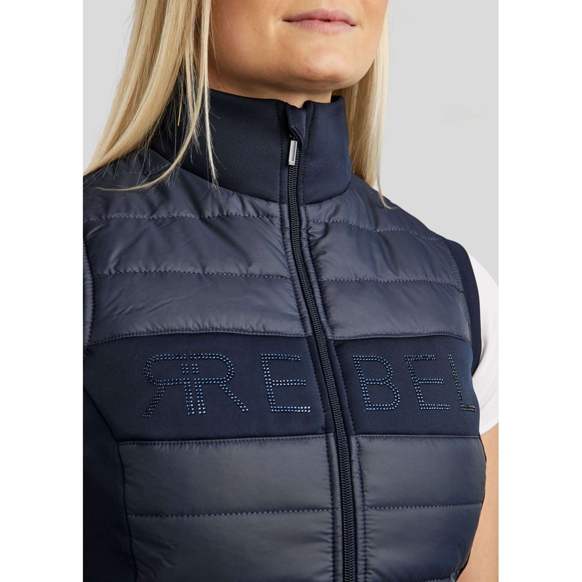 Rebel Gilet Sans Manches Hybrid Marin