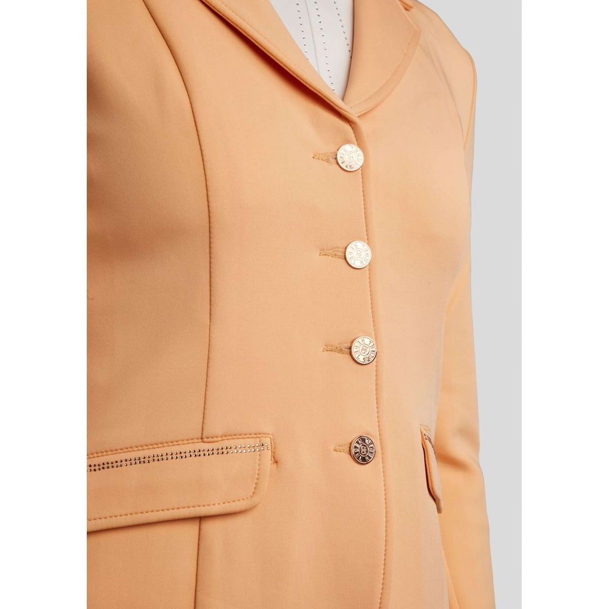 Rebel Veste de Concours Rosegold Crystals Peachy Rebel