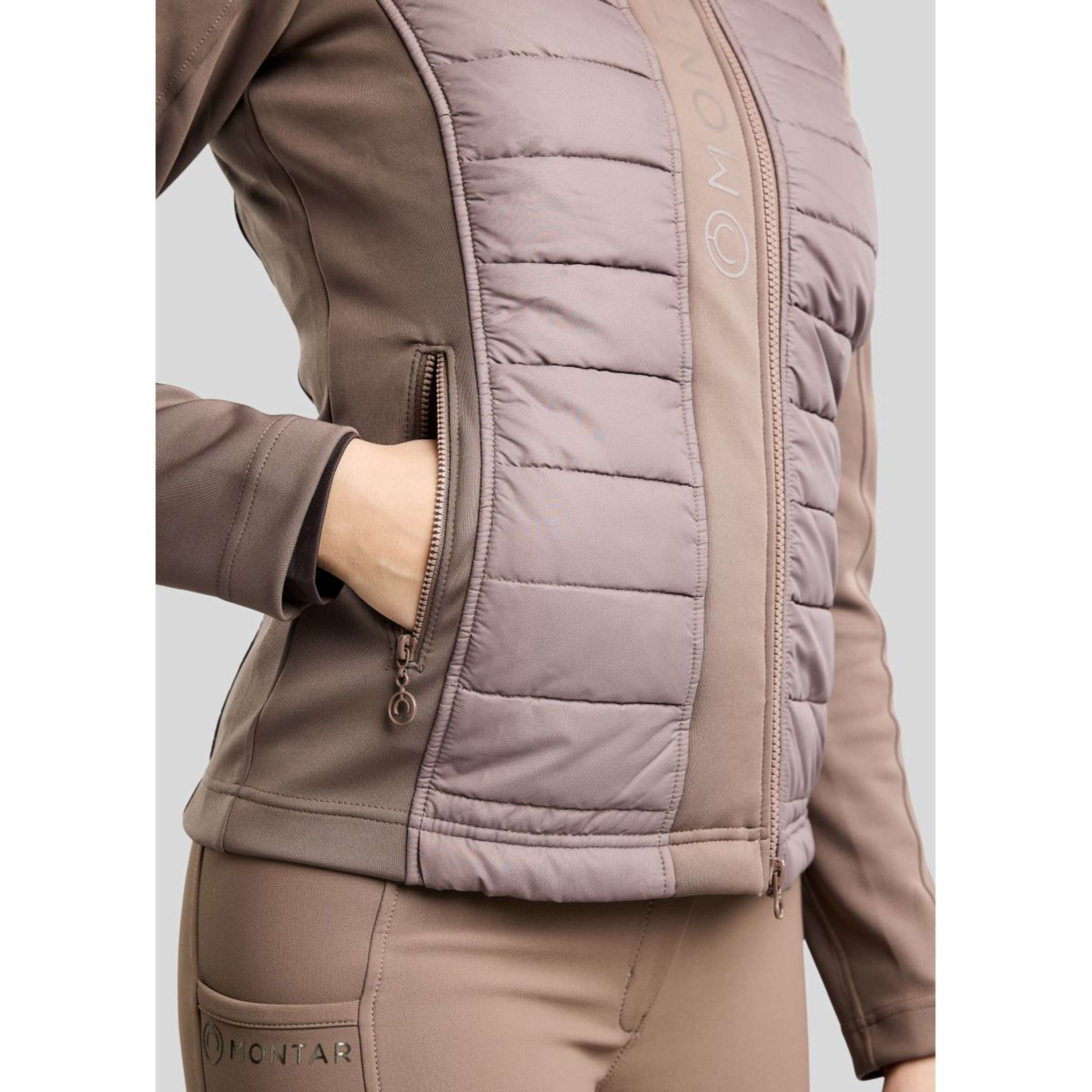 Montar Blouson Emma Quilt Nougat Brown