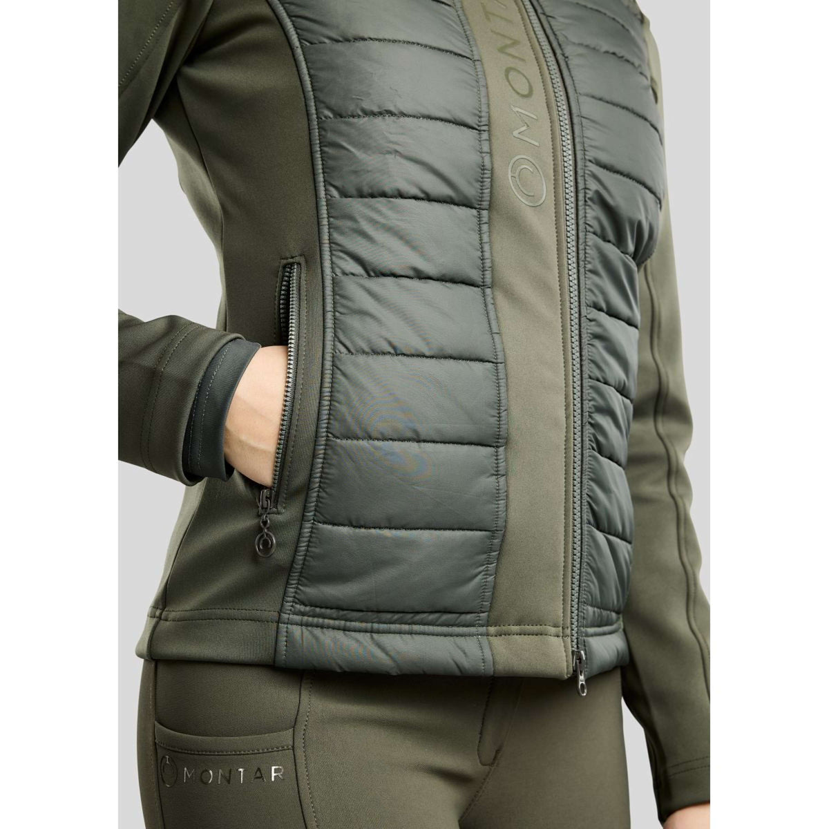 Montar Blouson Emma Quilt Forest Green