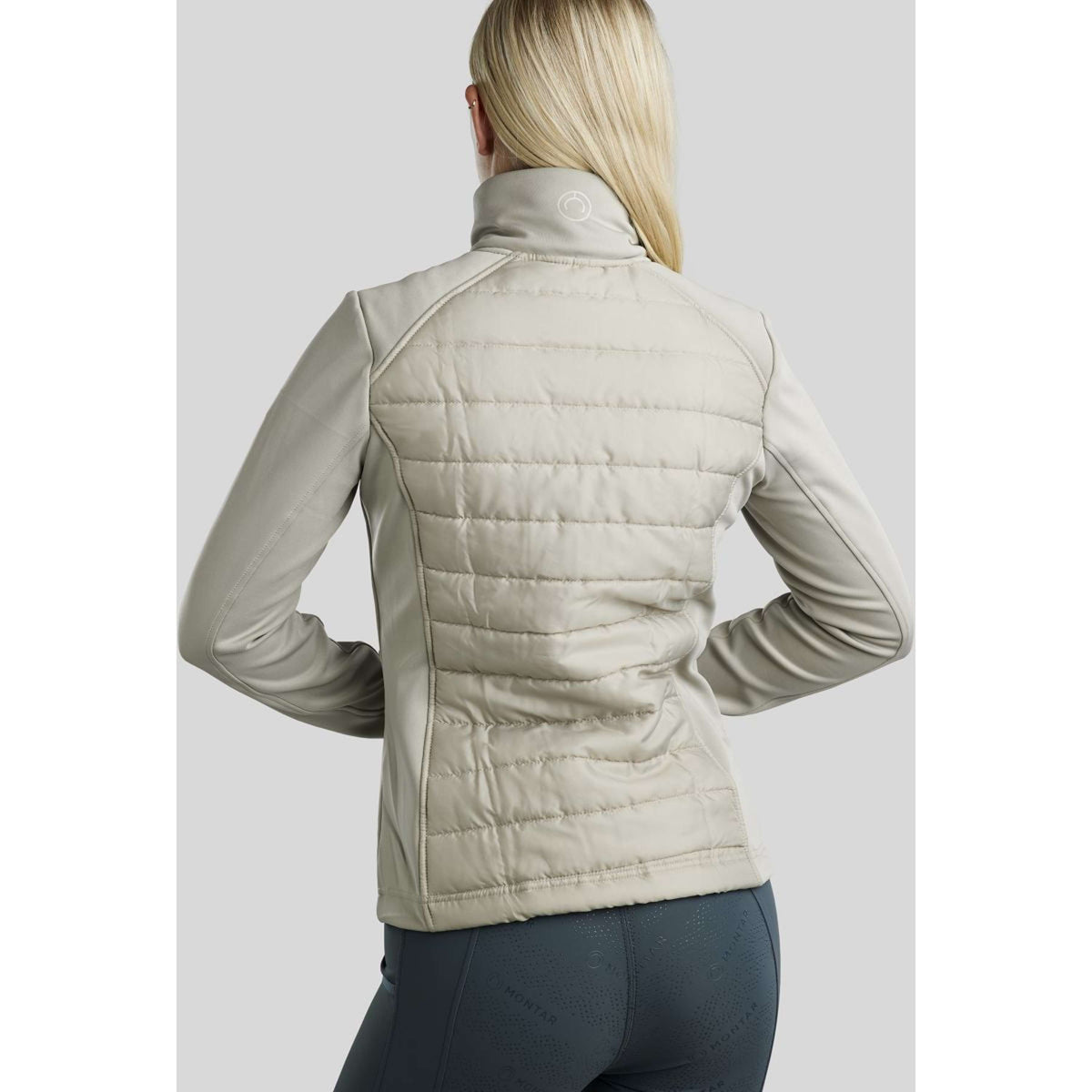 Montar Blouson Emma Gris Argent