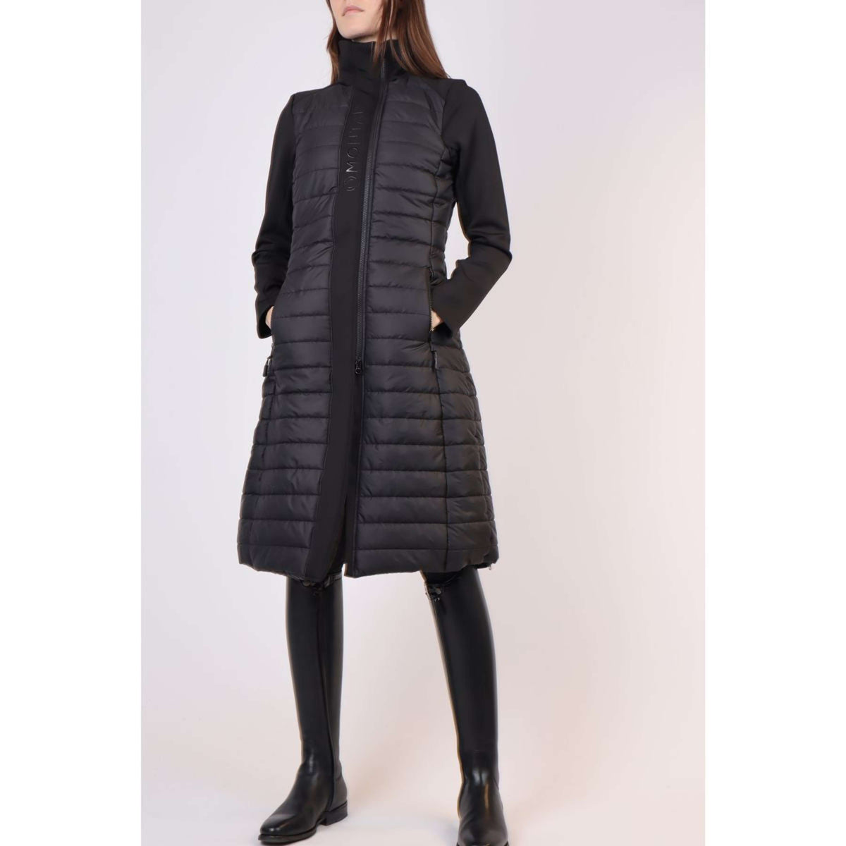 Montar Veste Emma Hybrid Long Noir