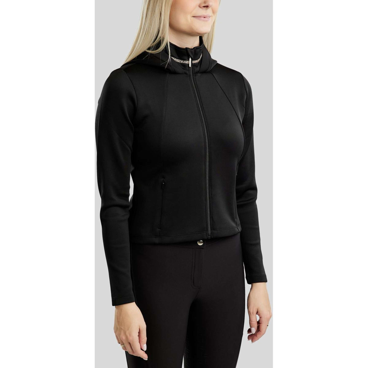 Montar Blouson MoLila Champagne Crystals Noir