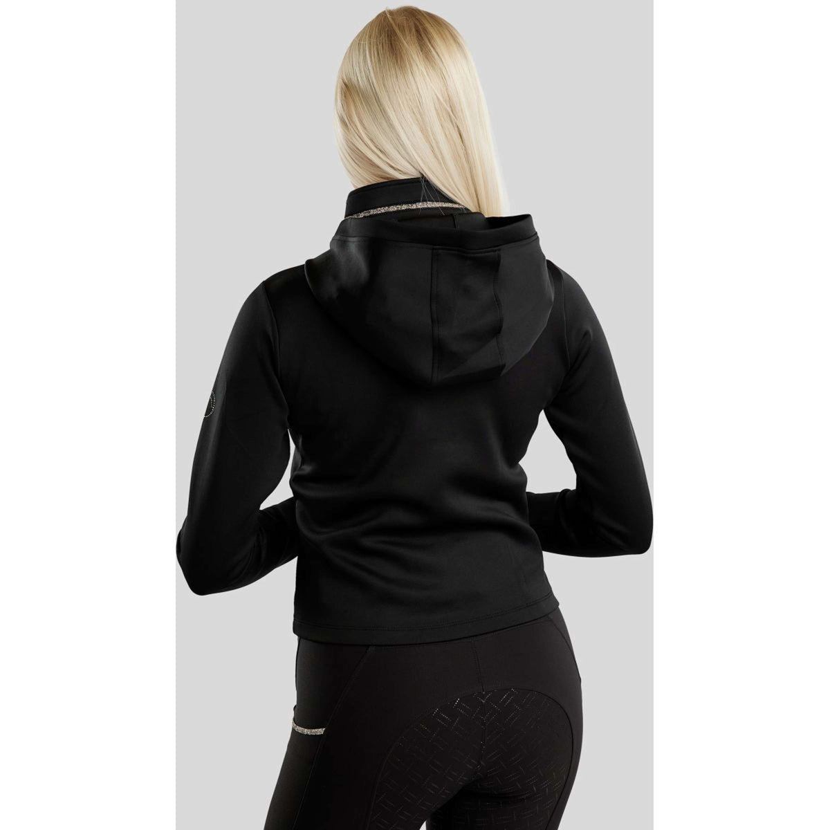 Montar Blouson MoLila Champagne Crystals Noir