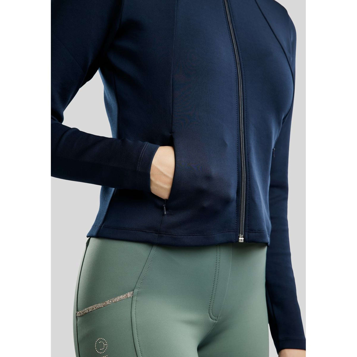 Montar Blouson MoLila Champagne Crystals Marin