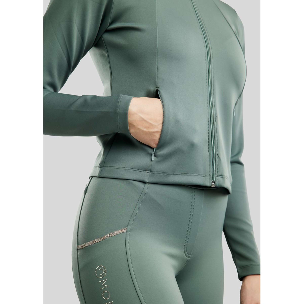 Montar Blouson MoLila Champagne Crystals Jade