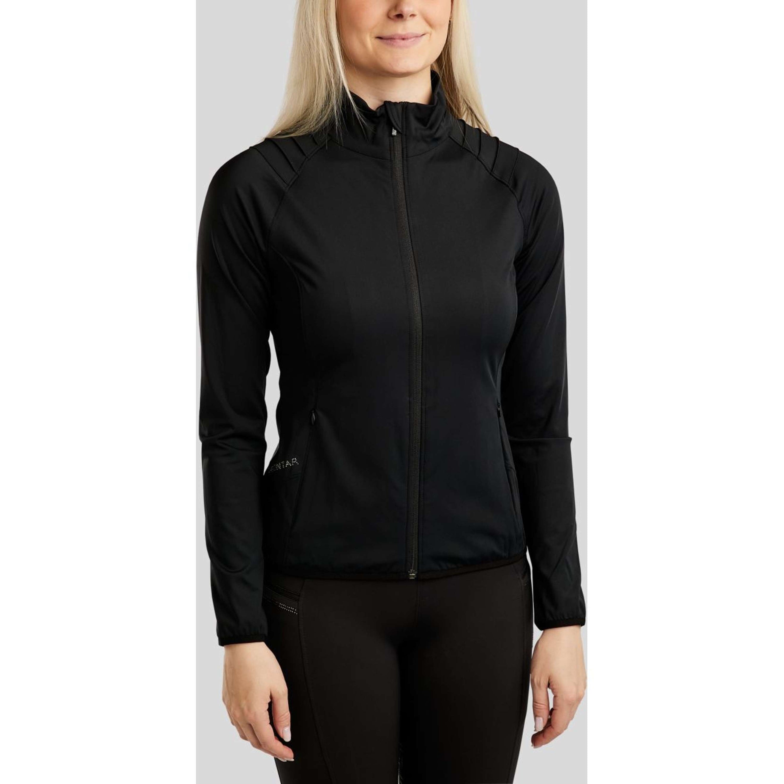 Montar Blouson MoPearl Pintuck Gun Metal Crystals Noir