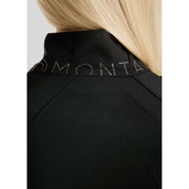 Montar Blouson MoPearl Pintuck Gun Metal Crystals Noir