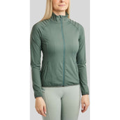 Montar Blouson MoPearl Pintuck Gun Metal Crystals Jade