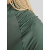 Montar Blouson MoPearl Pintuck Gun Metal Crystals Jade