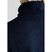 Montar Pull MoEbba Q-Zip Teddy Pile Golden Quartz Marine