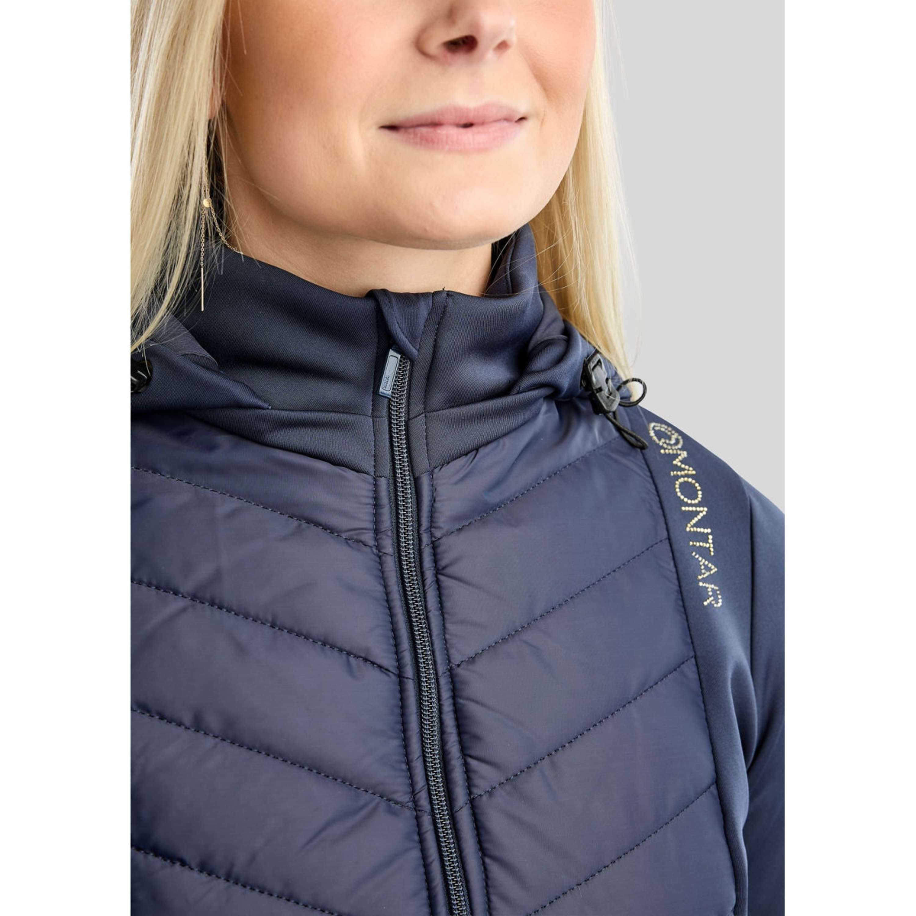 Montar Blouson MoEverline Hybrid Detachable Hood Golden Quartz Crystals Marine