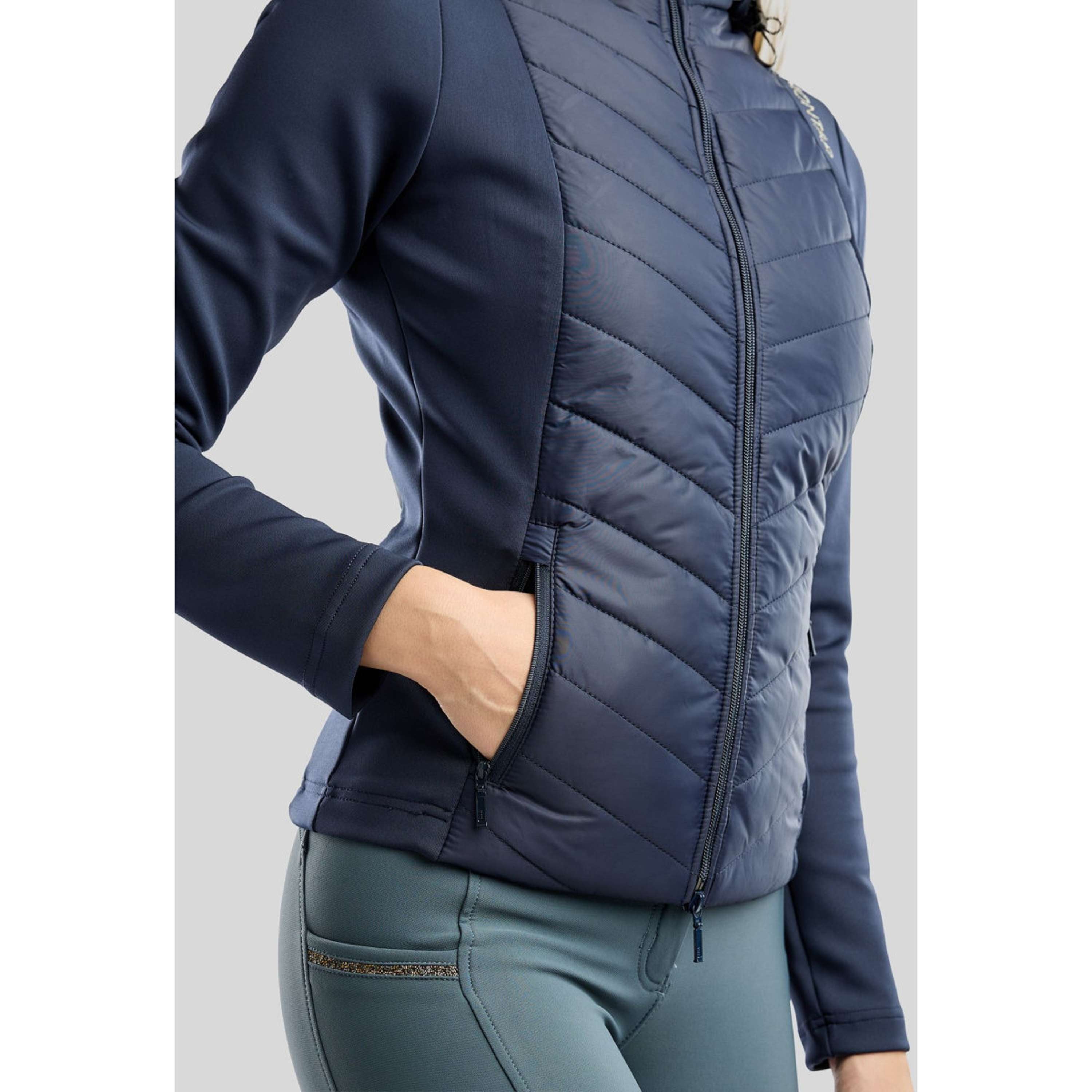 Montar Blouson MoEverline Hybrid Detachable Hood Golden Quartz Crystals Marine