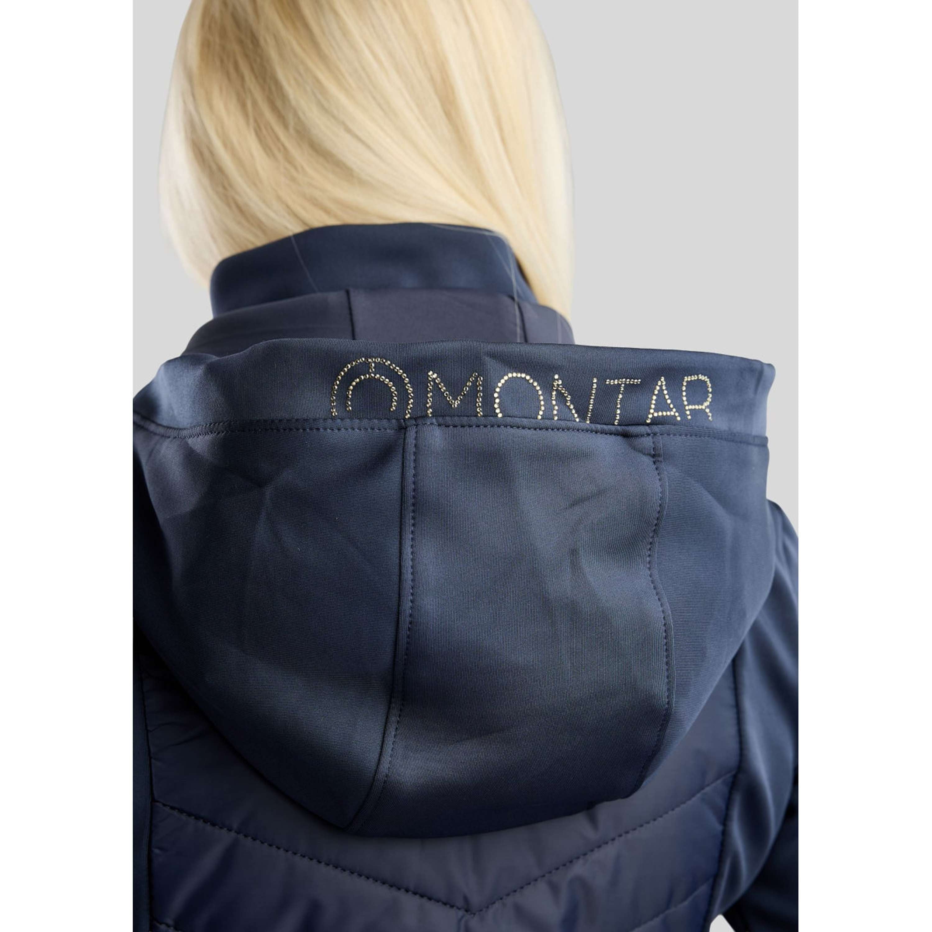 Montar Blouson MoEverline Hybrid Detachable Hood Golden Quartz Crystals Marine
