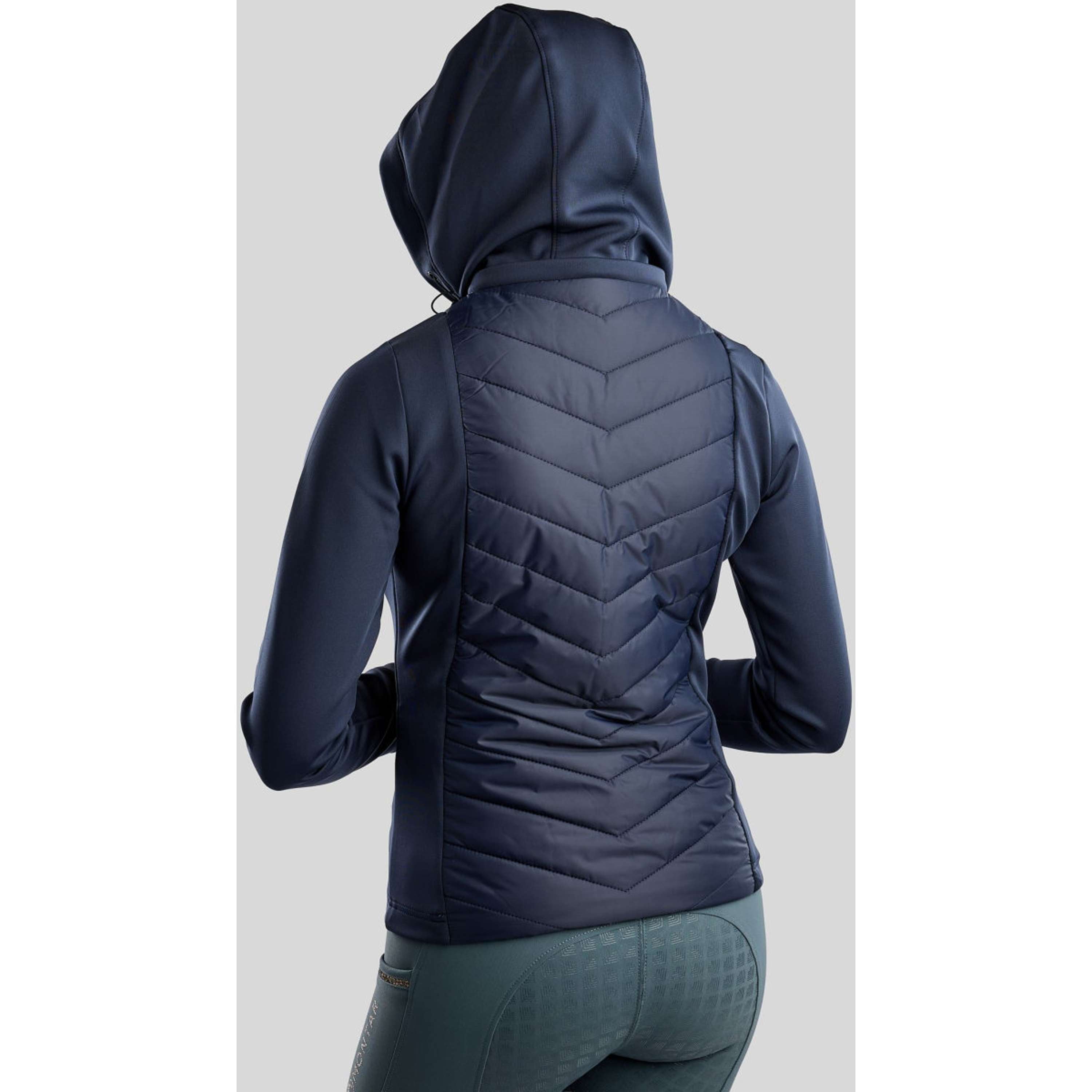 Montar Blouson MoEverline Hybrid Detachable Hood Golden Quartz Crystals Marine