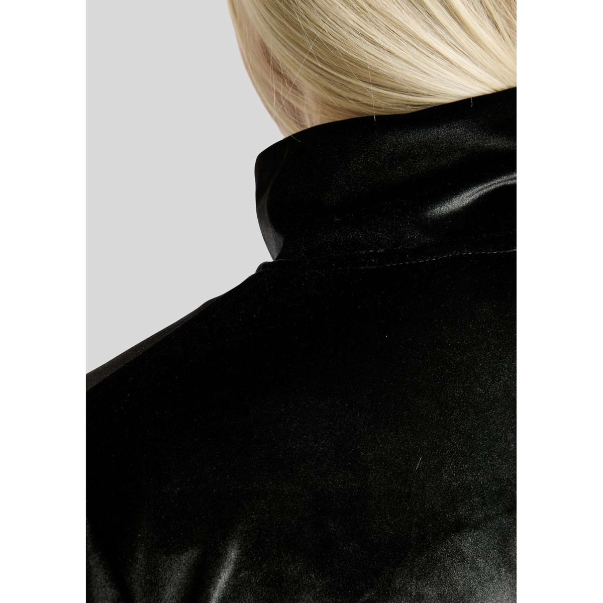Montar Veste MoValerie Velvet Golden Quartz Crystals Noir