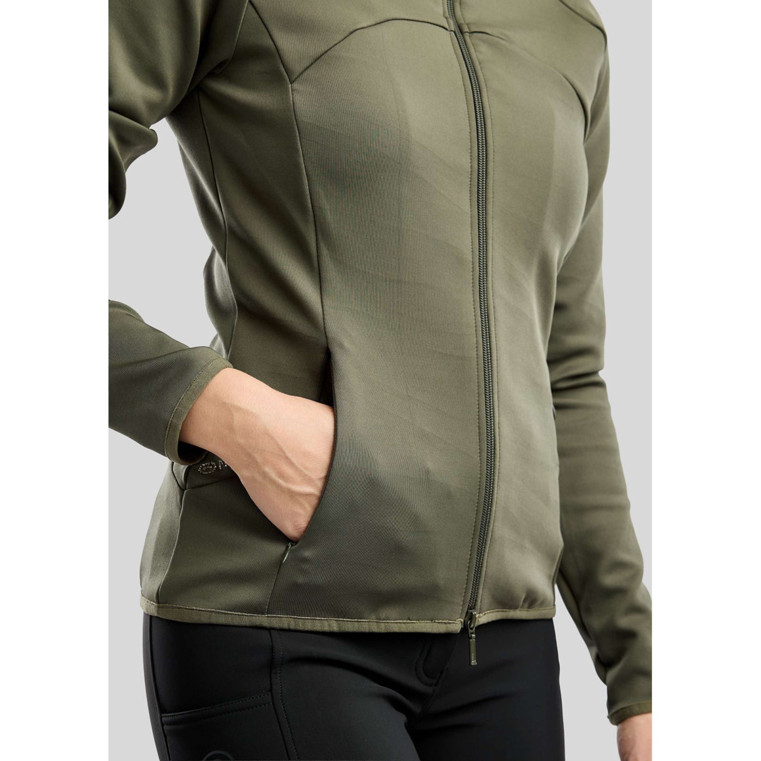 Montar Blouson MoEverline Golden Quartz Crystals High Collar Forest Green