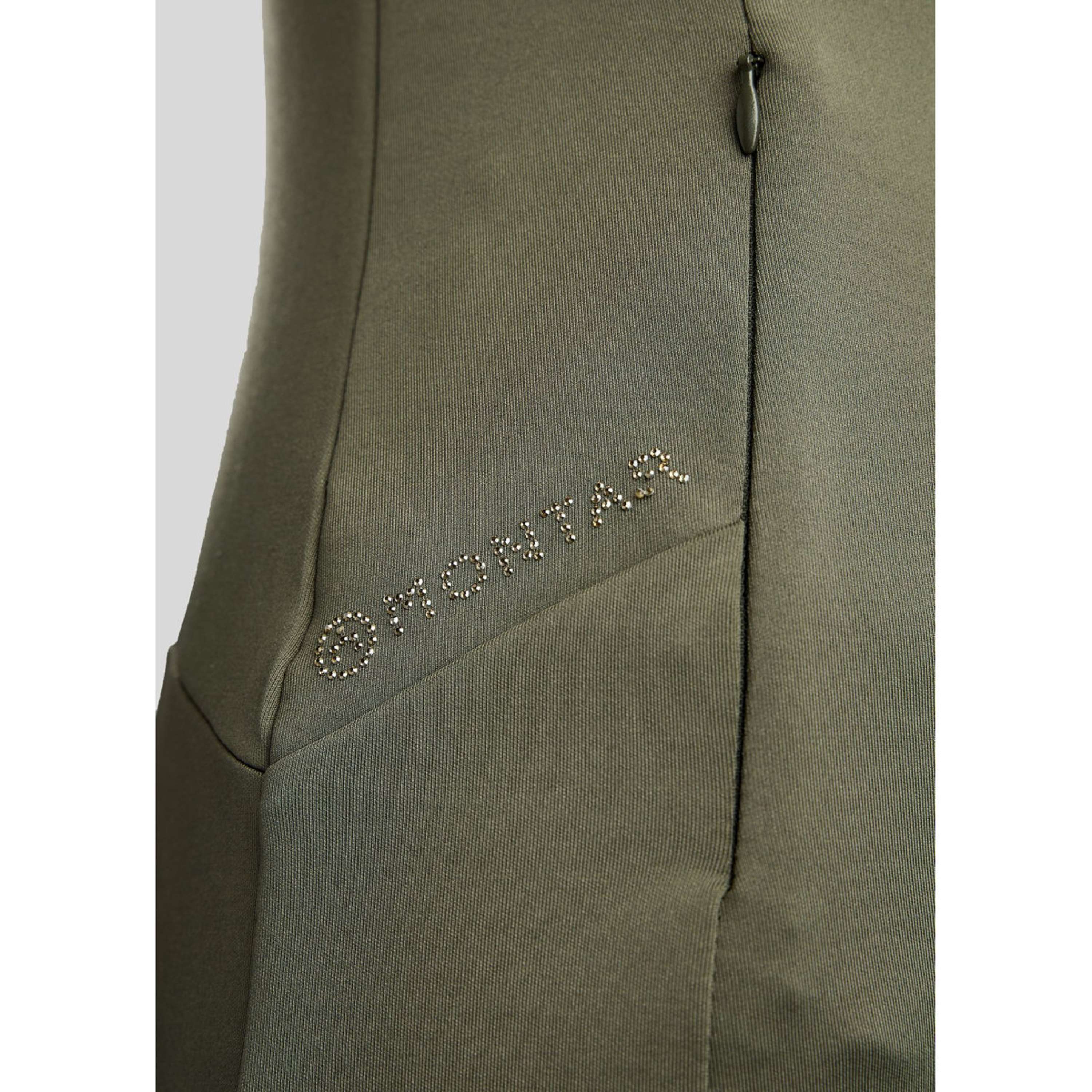 Montar Blouson MoEverline Golden Quartz Crystals High Collar Forest Green