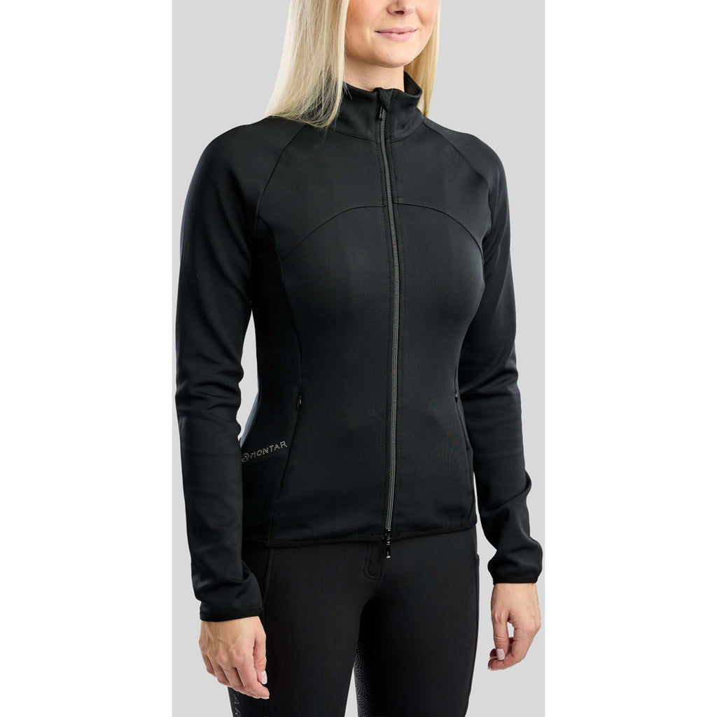 Montar Blouson MoEverline Golden Quartz Crystals High Collar Noir