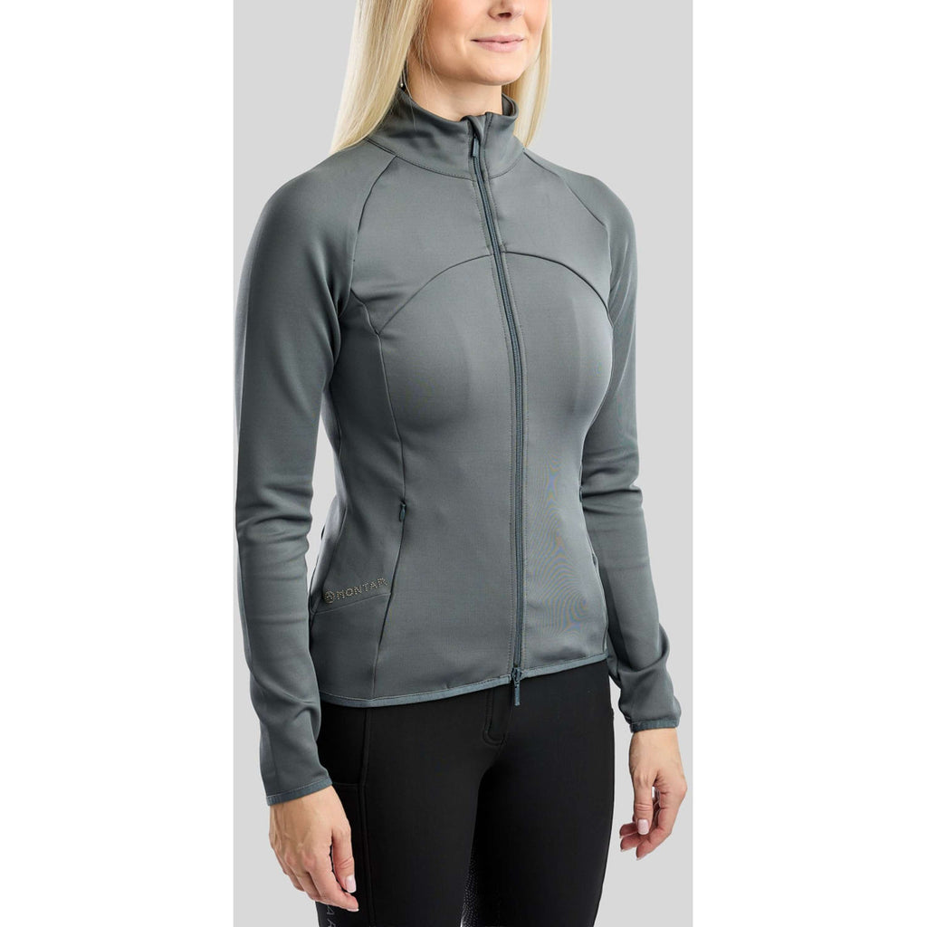 Montar Blouson MoEverline Golden Quartz Crystals High Collar Dark Slate