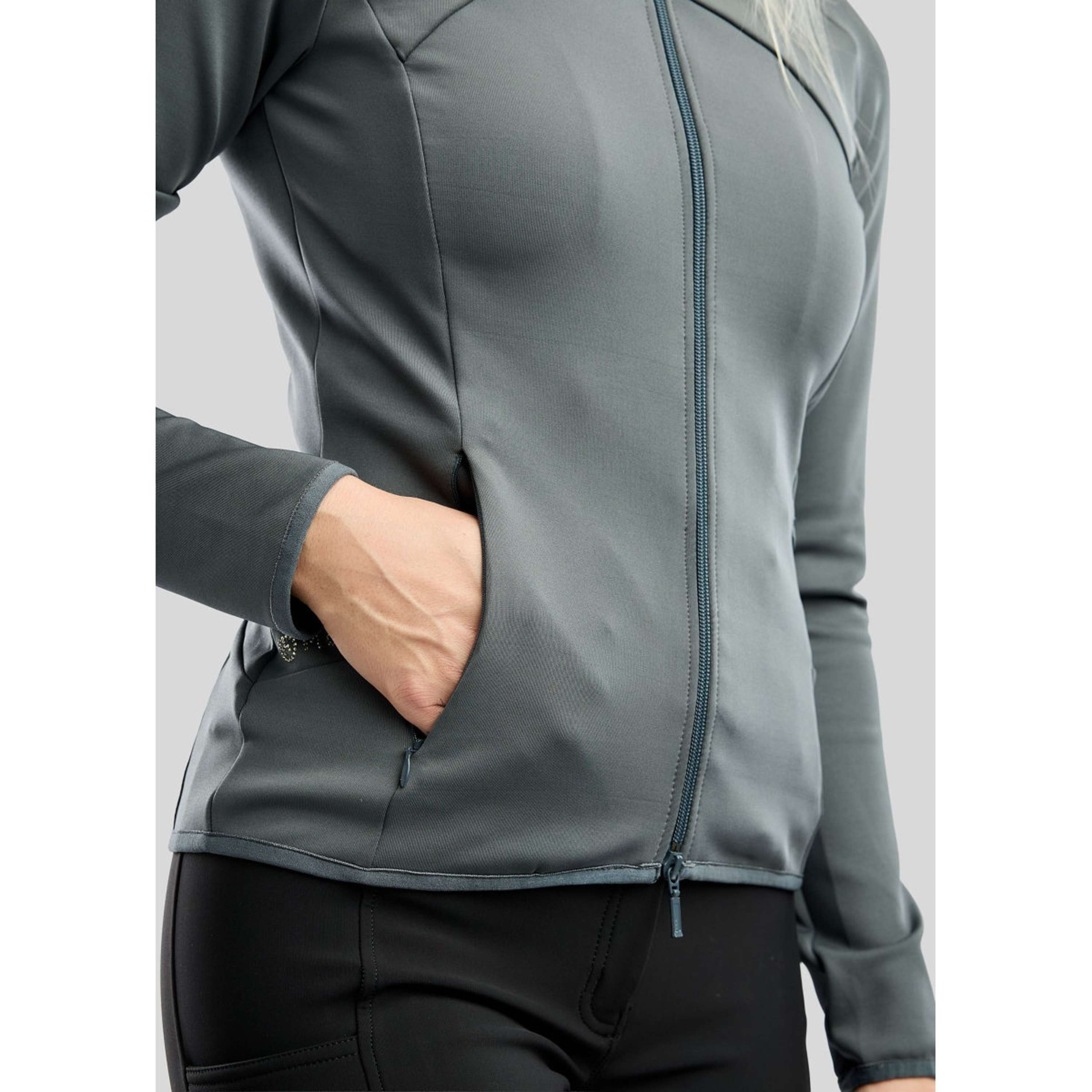 Montar Blouson MoEverline Golden Quartz Crystals High Collar Dark Slate