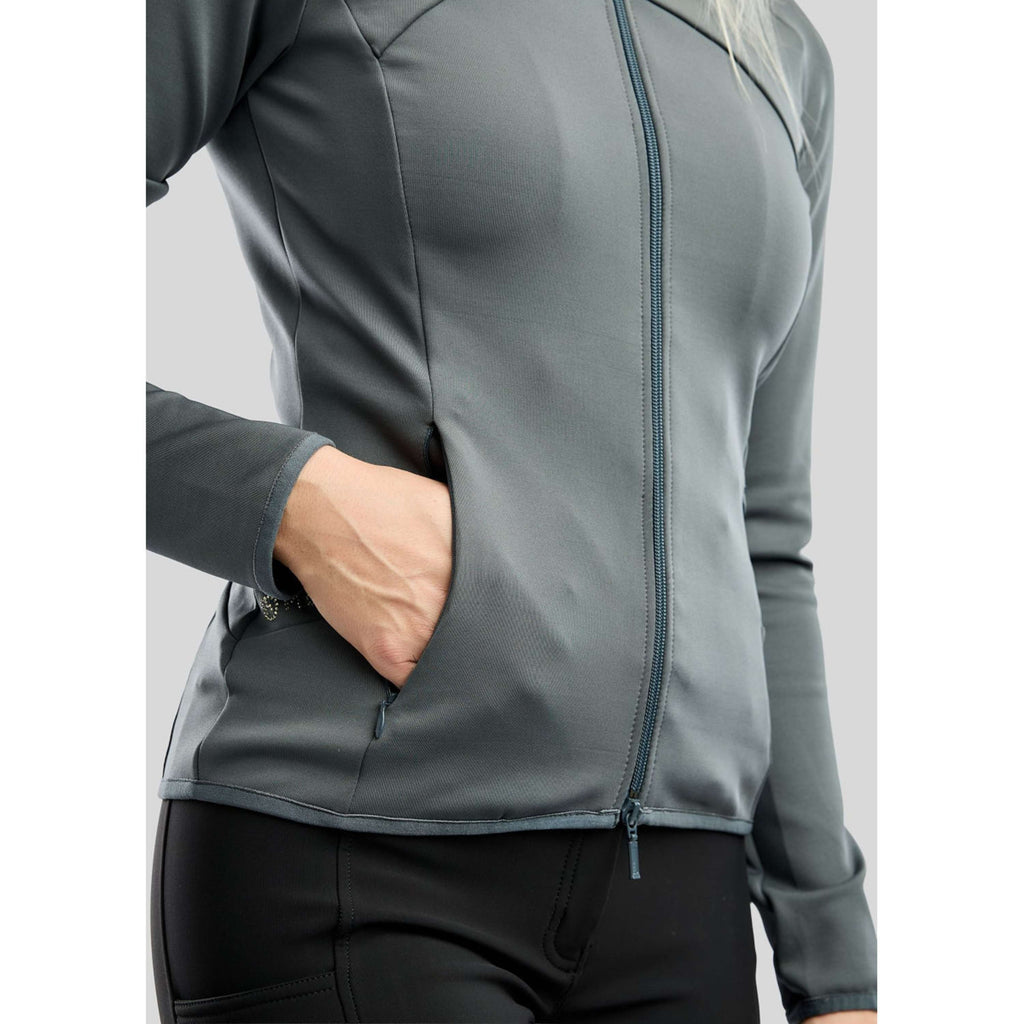 Montar Blouson MoEverline Golden Quartz Crystals High Collar Dark Slate