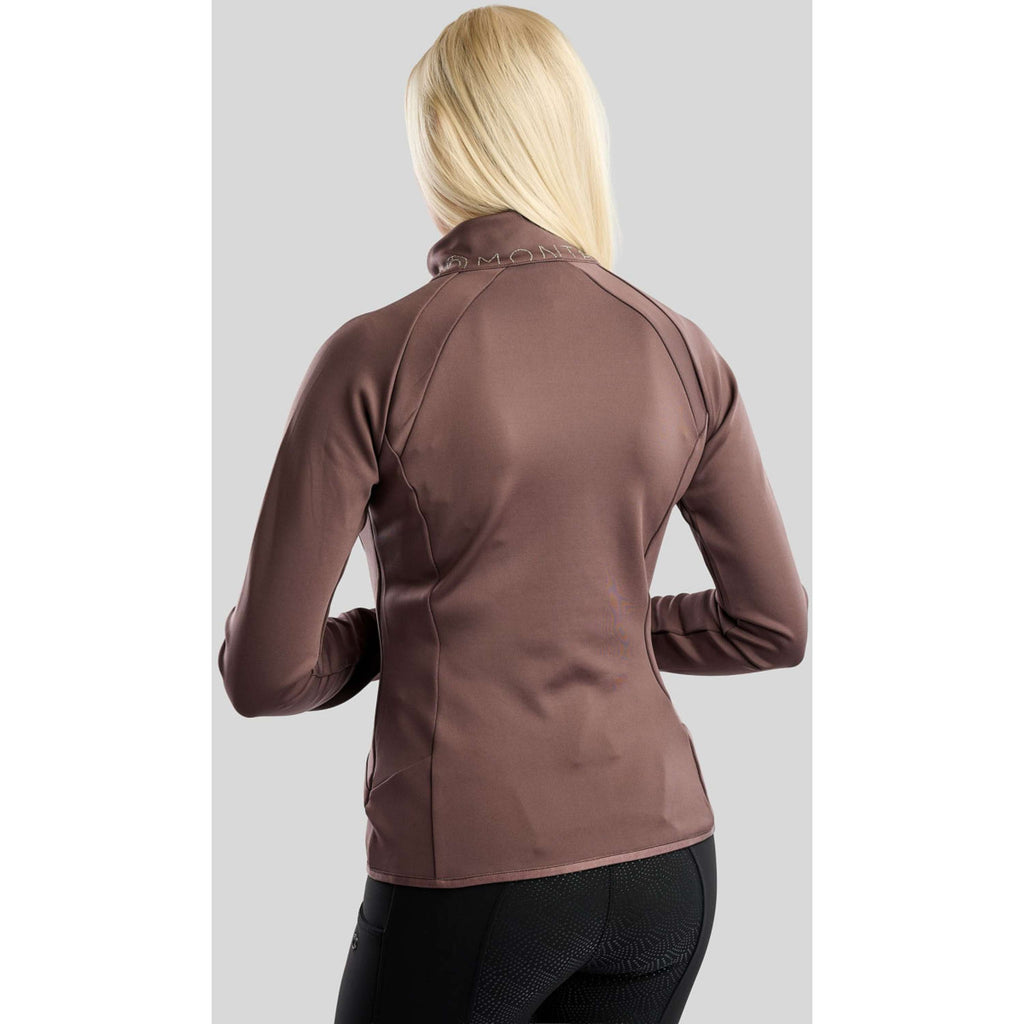 Montar Blouson MoEverline Golden Quartz Crystals High Collar Black Peony