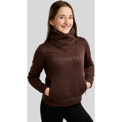 Montar Pull-over MoNaja High Collar Golden Quartz Crystals Black Peony