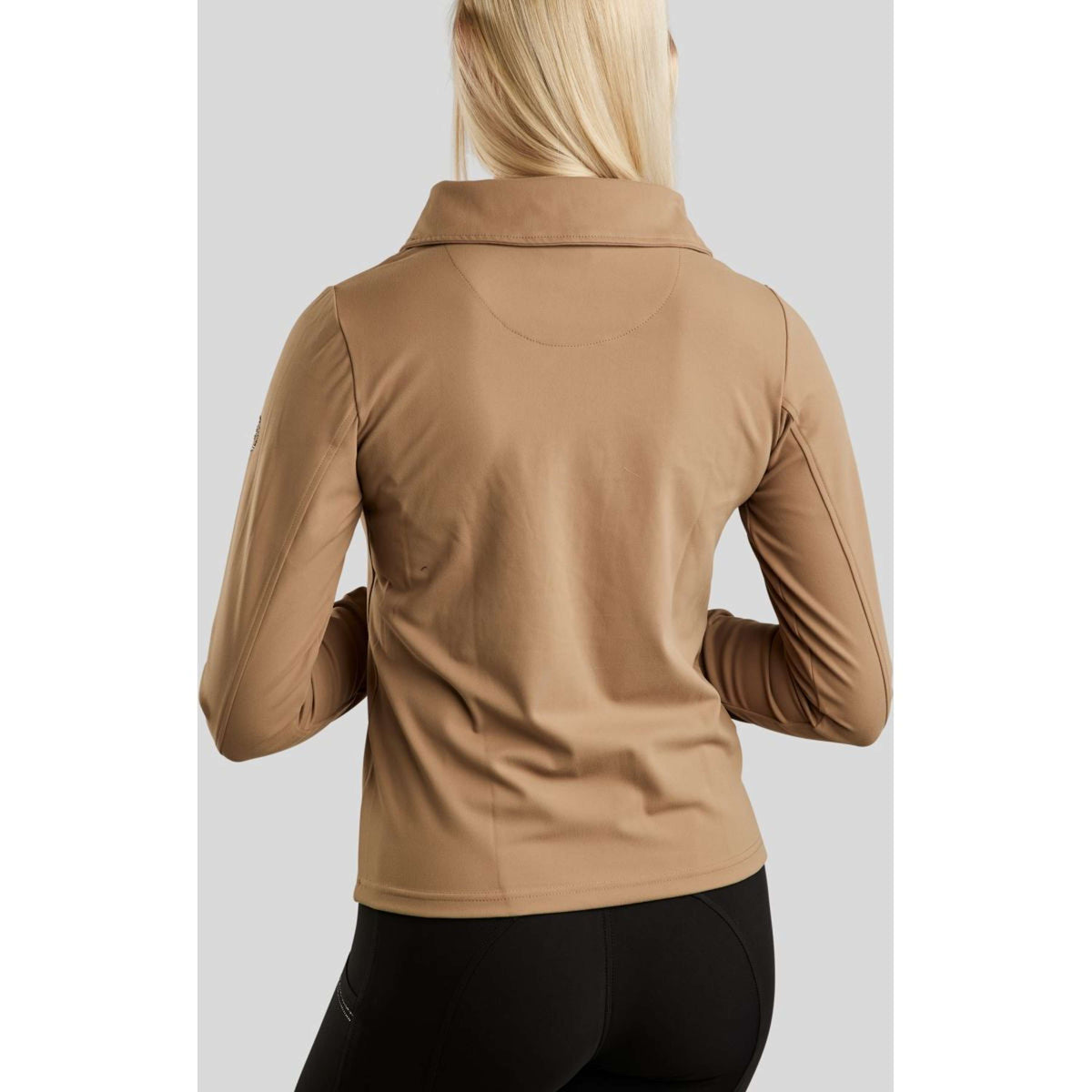 Montar Chemise MoRachel Quarter Zip Latte