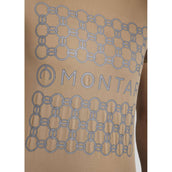 Montar T-Shirt MoChain Frontprinted Latte