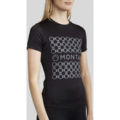 Montar T-Shirt MoChain Frontprinted Noir