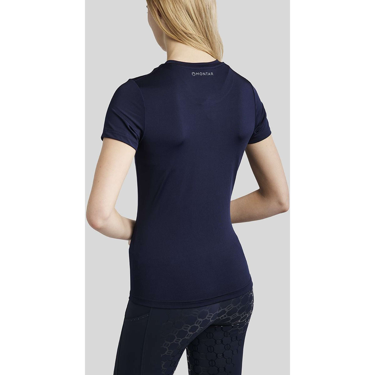 Montar T-Shirt MoChain Frontprinted Marin foncé