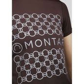 Montar T-Shirt MoChain Frontprinted Marron