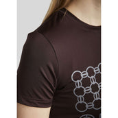 Montar T-Shirt MoChain Frontprinted Marron