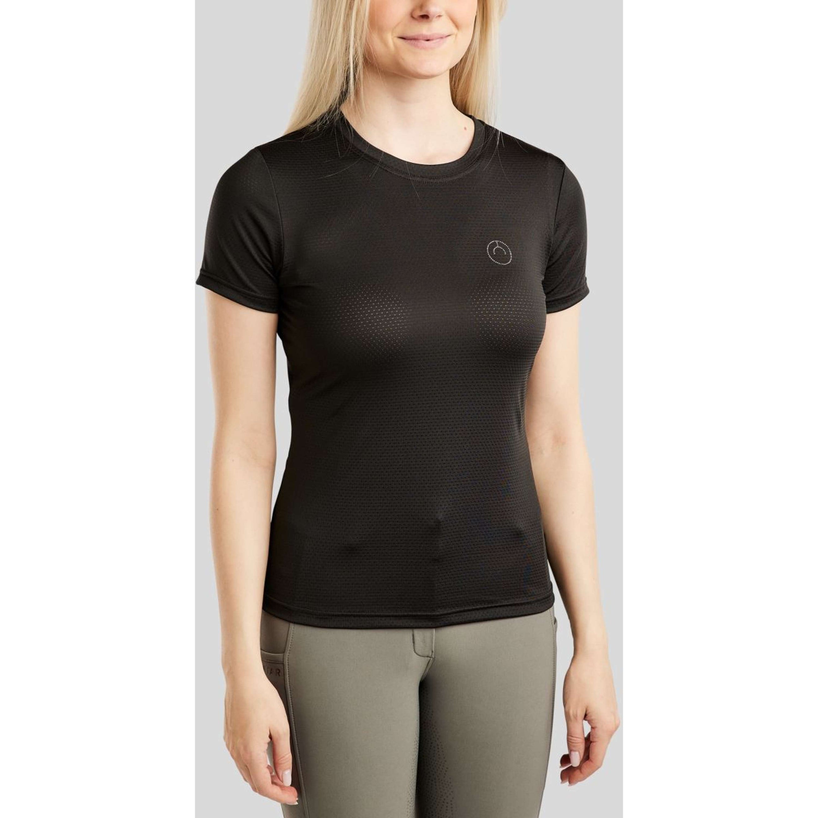 Montar T-Shirt MoGrace Mesh Tee Noir