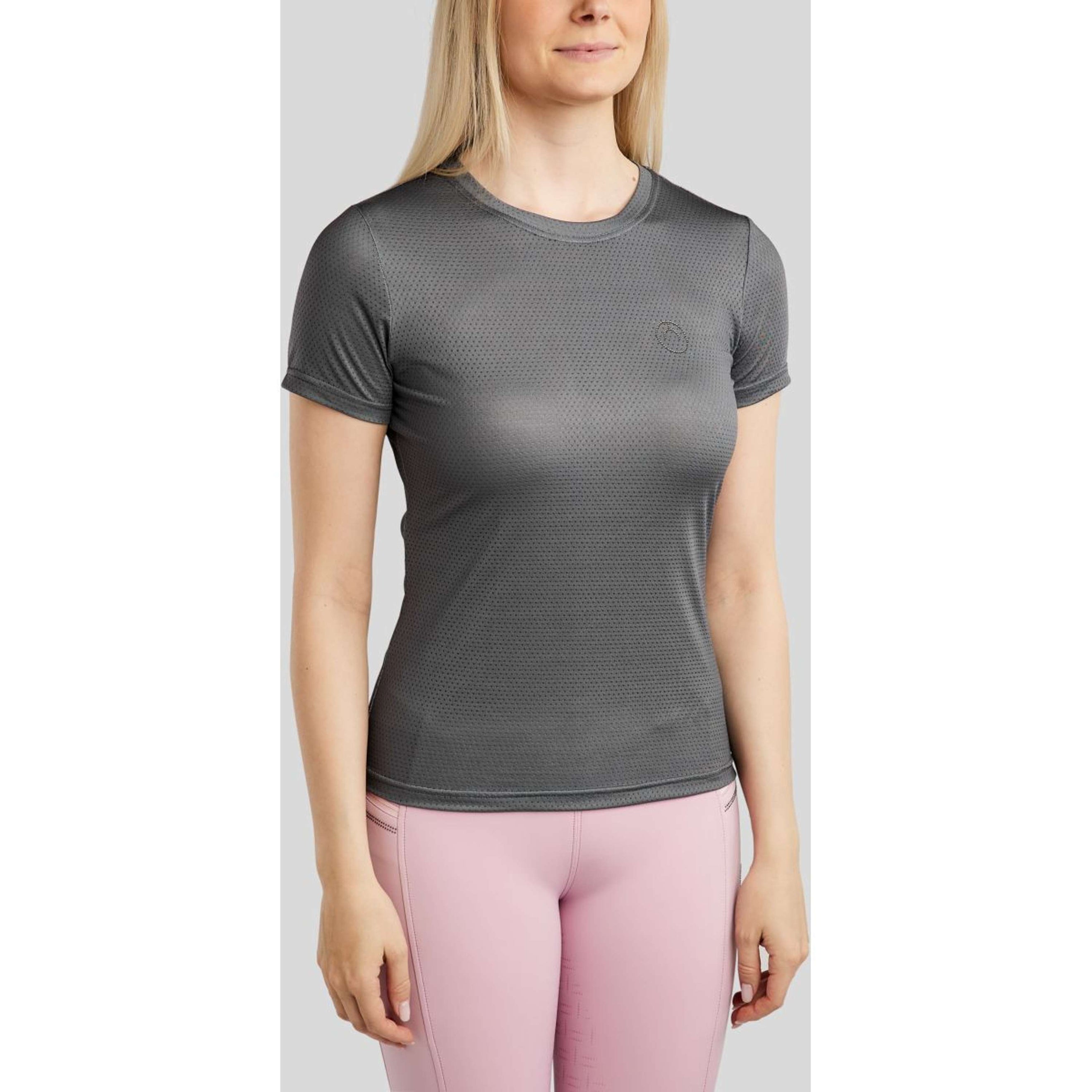 Montar T-Shirt MoGrace Mesh Tee Gris